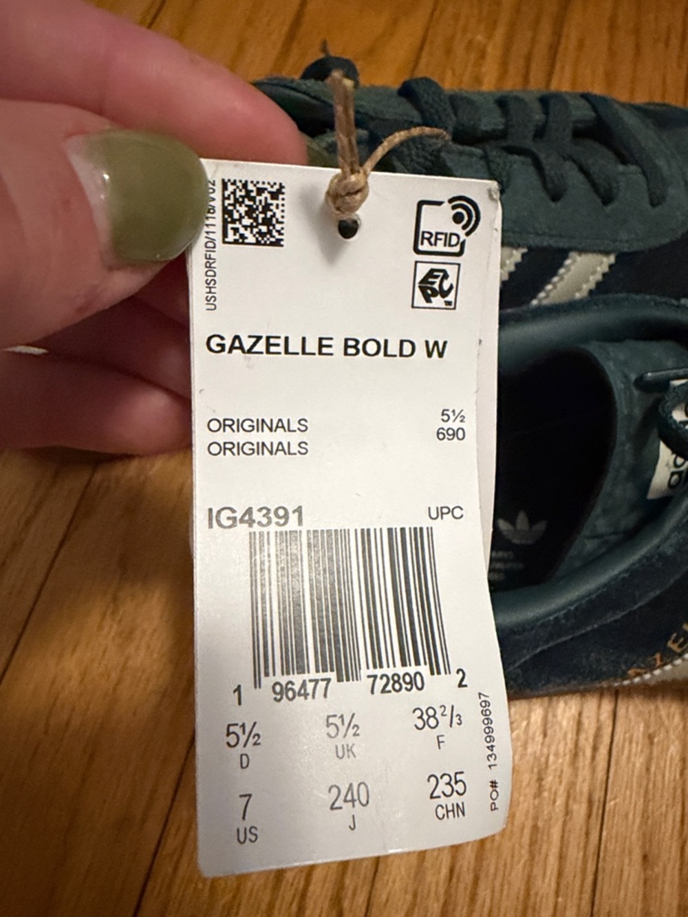 BRAND NEW Adidas Gazelle - Picture 4 of 5